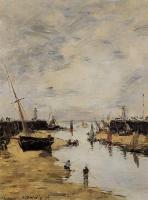 Boudin, Eugene - Trouville, the Jettys, Low Tide